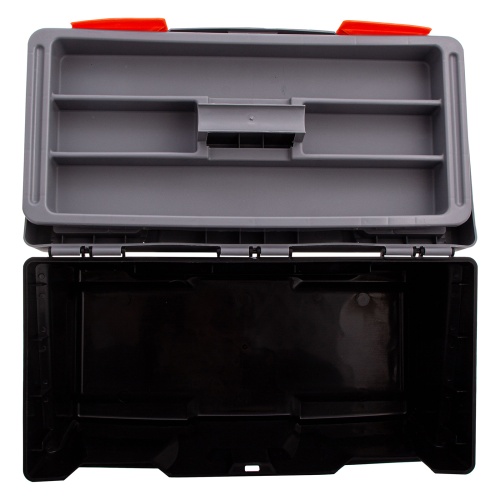 Ящик для инструмента 20", 500 х 260 х 260 мм, пластик Stels фото 11 Ящик для инструмента 20", 500 х 260 х 260 мм, пластик Stels фото 11