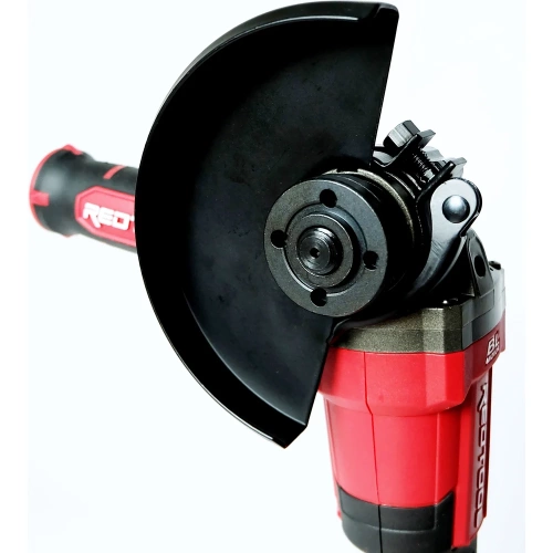 Машина шлифовальная угловая аккумуляторная REDTOOL BG-1197 20В, 125 мм c регулировкой оборотов RT 1197 фото 5