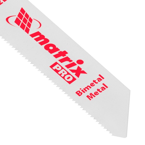 Полотна по металлу для сабельной пилы S522EF 75/1.4 мм, Bimetal, 2 шт, Pro Matrix фото 3