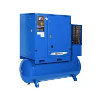 Винтовой компрессор Remeza ВК30-8-500Д на ресивере, с рефрижераторным осушителем УТ-00002161