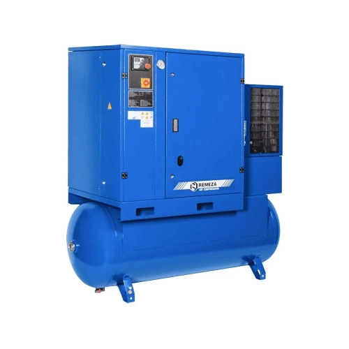 Винтовой компрессор Remeza ВК30-8-500Д на ресивере, с рефрижераторным осушителем УТ-00002161