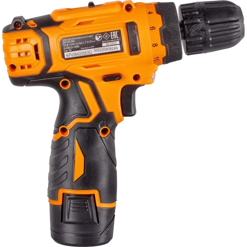 Аккумуляторная дрель-шуруповерт Вихрь ДА-12Л-2КА 72/14/26 фото 8