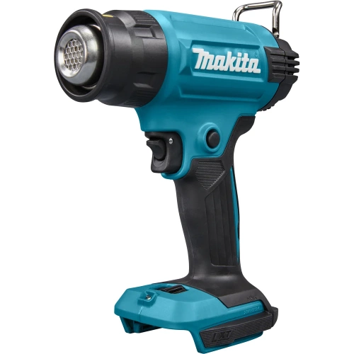Аккумуляторный тепловой пистолет-фен Makita LXT 18В, 550 град, 2 скорости,6 режимов, кейс MakPac ,насадки 5.0Ач х1,з/у DHG181RT1J фото 4 Аккумуляторный тепловой пистолет-фен Makita LXT 18В, 550 град, 2 скорости,6 режимов, кейс MakPac ,насадки 5.0Ач х1,з/у DHG181RT1J фото 4