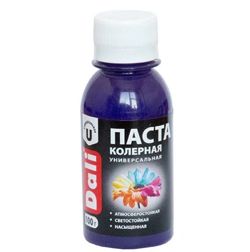 Dali паста колерная универсальная сиреневая 0,1 кг 8 26462