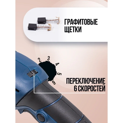 Полировальная машина электрическая эксцентриковая Rockforce 220V, 1050W, 1400-4800 об/мин, диаметр круга-150мм RF-03060(1400-4800об)(48767) RF-03060/1400-4800об/(48767) фото 5