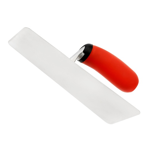 Кельма для венецианской штукатурки, нержавеющая сталь, 240 х 100 мм, двухкомпонентная ручка Matrix фото 3 Кельма для венецианской штукатурки, нержавеющая сталь, 240 х 100 мм, двухкомпонентная ручка Matrix фото 3