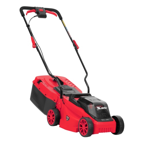 Газонокосилка аккумуляторная бесщеточная CLM-320, 320 мм, травосб. 30 л, Li-Ion, 20 В MTX фото 5