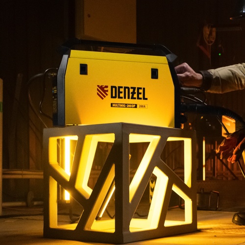 Аппарат инвертор. полуавтомат. сварки MultiMIG-200DP Synergy Double Pulse, 200 А, ПВ 80% Denzel фото 30