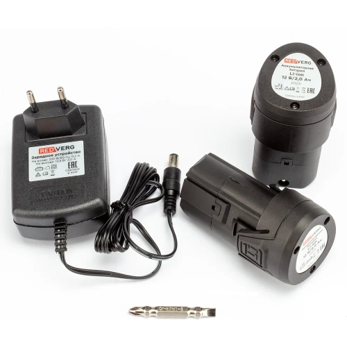 Шуруповерт аккумуляторный бесщеточный REDVERG RD-SD12BLR со сменным патроном 6680699 фото 8 Шуруповерт аккумуляторный бесщеточный REDVERG RD-SD12BLR со сменным патроном 6680699 фото 8