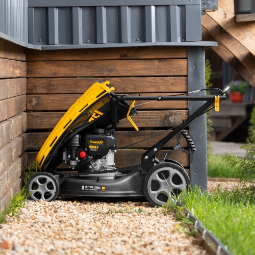 Газонокосилка бензиновая GLR-510SP-ZS, 171 см3, ширина 51 см, привод, травосборник 65 л Denzel фото 33