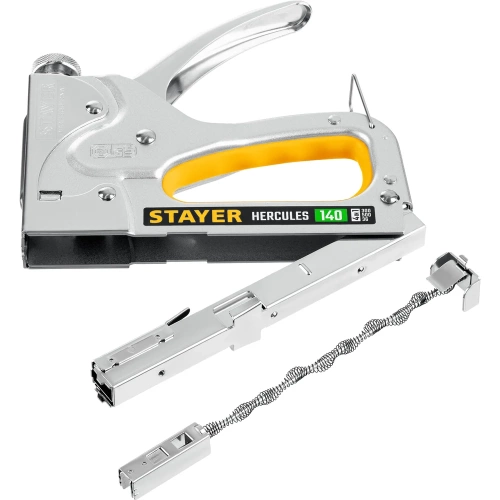 Степлер STAYER Hercules-140 стальной корпус, тип 140, 36, 300, 500 31510_z02 фото 11