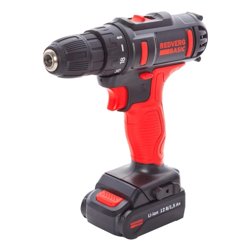 Аккумуляторный шуруповерт REDVERG Basic SD12LE/2-2S 6680818 Аккумуляторный шуруповерт REDVERG Basic SD12LE/2-2S 6680818