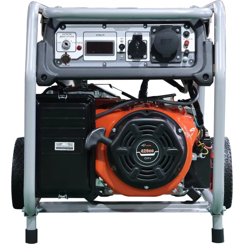 Генератор бензиновый TOR KM6500HA 5,0 кВт 220В с АВР, электростартером и колесами 1049608 фото 3