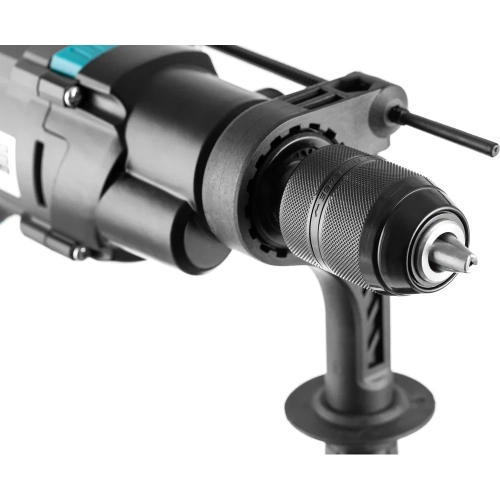 Дрель ударная Tesla TD1100С 1100Вт, 13мм 0-3000/0-1100об/мин, две скорости, мет патрон в коробке 843193 фото 6