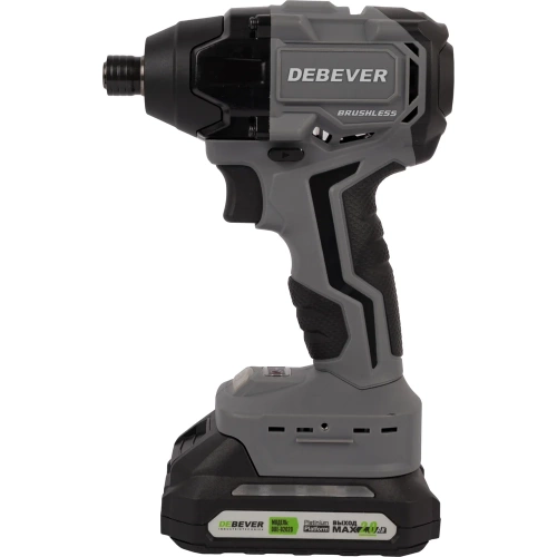 Шуруповерт аккумуляторный DeBever ударный, шестигранник, 3 скорости, 200Nm, 20B, (без АКБ и з/у) DBE-7462C Шуруповерт аккумуляторный DeBever ударный, шестигранник, 3 скорости, 200Nm, 20B, (без АКБ и з/у) DBE-7462C
