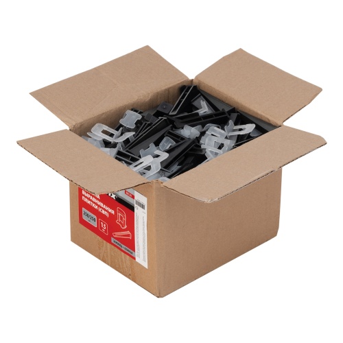 Комплект зажим + клин для системы выравнивания плитки СВП Ворота, 250/250 шт. в коробе Matrix фото 5