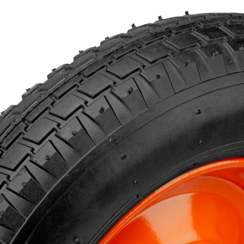 Колесо пневматическое 4.80/4.00-8 D 380 мм, внутренний подшипник D 20 мм, длина оси 90 мм Palisad фото 4