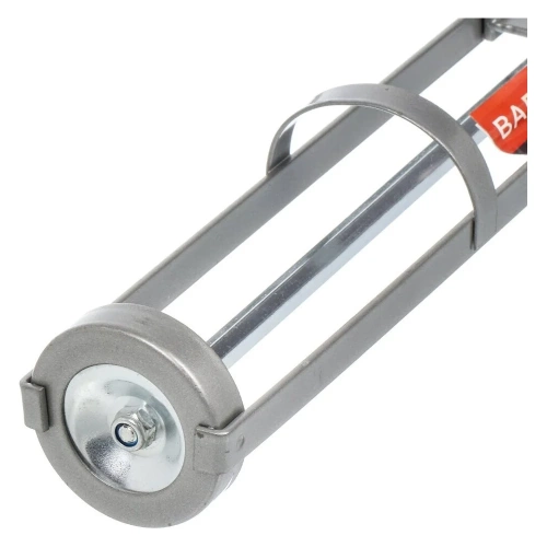 Пистолет для герметика BARTEX 225 мм, скелет усил, шток 8 мм, фиксатор 150025 302069 фото 3