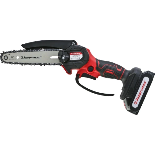 Пила цепная аккумуляторная Энергомаш ПЦА-20 фото 3 Пила цепная аккумуляторная Энергомаш ПЦА-20 фото 3
