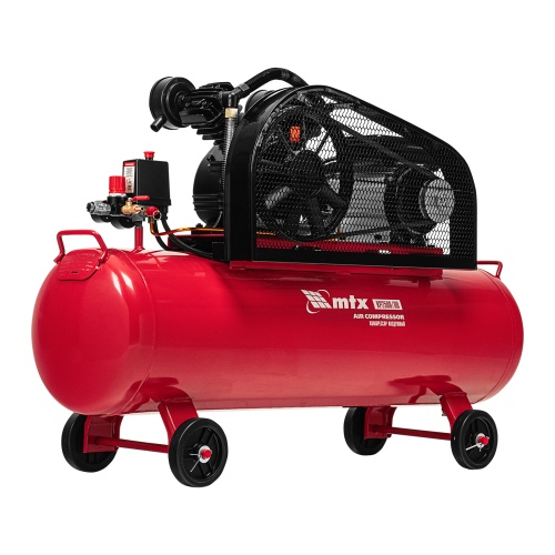 Компрессор воздушный ременный привод КР2500/80, 2,5 кВт, 80 литров, 420 л/мин МТХ фото 2