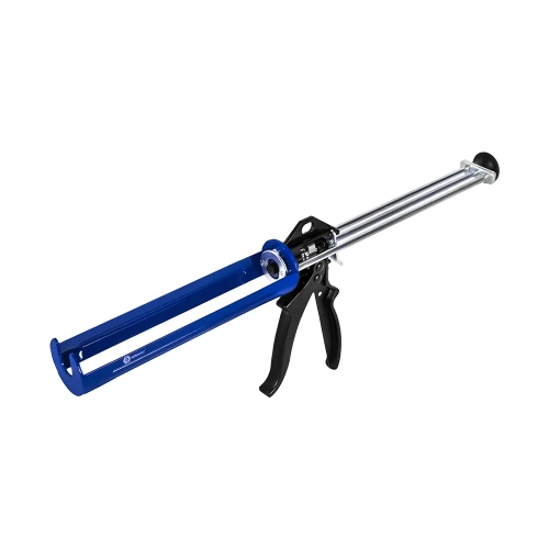 Пистолет для химических анкеров КОБАЛЬТ 300 мл., скелетный стальной корпус, 3-х штоковый поршень, усилие 16:1 924-115 фото 3