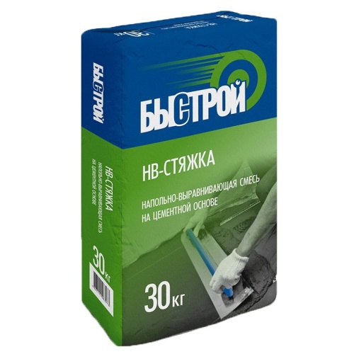 Стяжка пола Быстрой НВ-Стяжка 30 кг