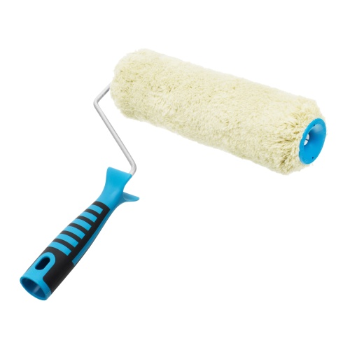 Валик для фасадных работ синтетический с двухкомпонентной ручкой, 250 мм, ворс 18 мм, D 48 мм, D ручки 6 мм, полиакрил Matrix фото 2