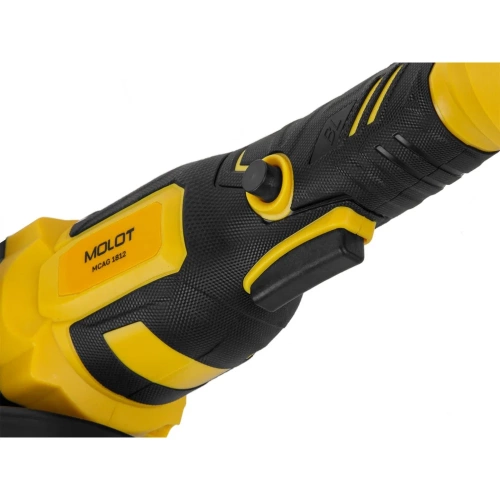 Шлифмашина угловая аккумуляторная MOLOT MCAG 1812 XLT Lite SET 2318032 фото 8 Шлифмашина угловая аккумуляторная MOLOT MCAG 1812 XLT Lite SET 2318032 фото 8