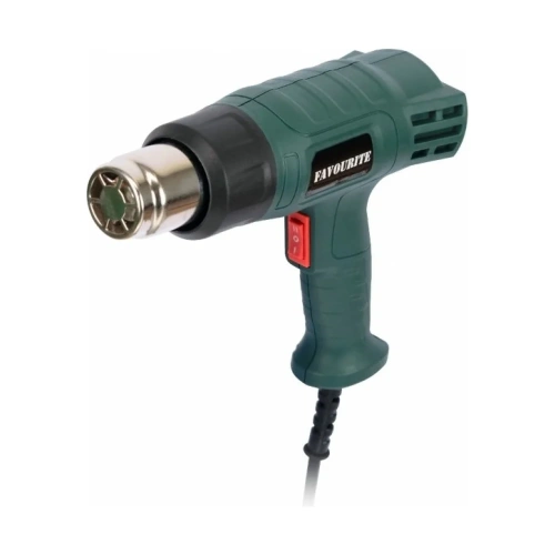 Фен промыш-й FAVOURITE FHGP 2000K 2000Вт, 400/600С, 300/500л/мин 2реж, насадки 119112000 фото 3