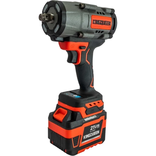 Гайковерт бесщеточный KINGQUEEN 2 АКБ, 21В, 1/2, 1000N/m, KQ-288 фото 6 Гайковерт бесщеточный KINGQUEEN 2 АКБ, 21В, 1/2, 1000N/m, KQ-288 фото 6