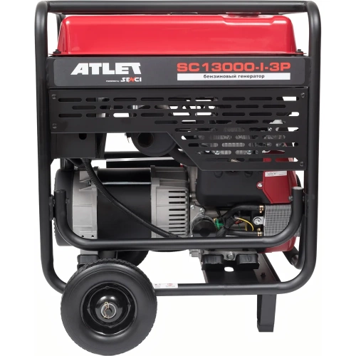 Бензиновый генератор ATLET (11кВт, электростартер, колеса и ручки) SC13000-I-3P фото 9