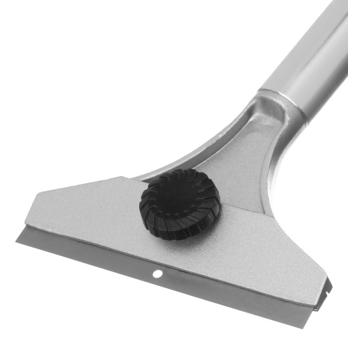 Скребок, 100 мм, фиксированное лезвие, удлиненная металлическая обрезиненная ручка Matrix фото 4 Скребок, 100 мм, фиксированное лезвие, удлиненная металлическая обрезиненная ручка Matrix фото 4