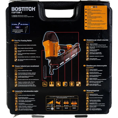 Пневматический инструмент BOSTITCH F33PTSM-E фото 11 Пневматический инструмент BOSTITCH F33PTSM-E фото 11