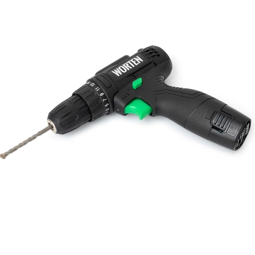 Аккумуляторная дрель-шуруповерт WORTEN 1АКБ, 12В, 1,5 Ач 32Hm КА-90000328 фото 7