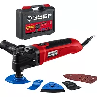 Реноватор ЗУБР 400 Вт, с набором насадок, кейс МФИ-400 КН