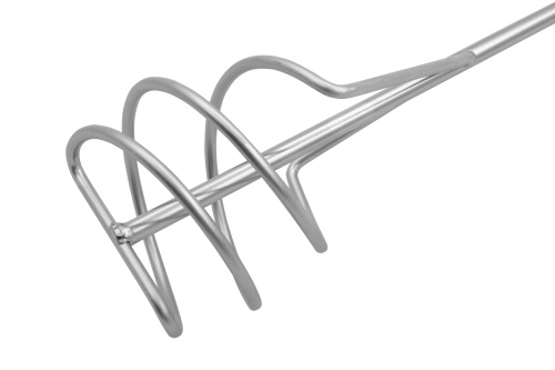 Миксер для песчано-гравийных смесей, 100 х 450 мм, оцинкованный, хвостовик SDS Plus Denzel фото 2