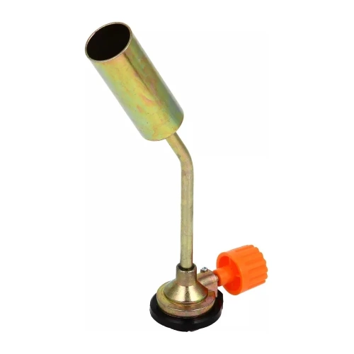 Газовая горелка ЕРМАК к баллону с цанговым захватом, сопло 23 мм, 19x6,5x4 см, металл, пластик 116-040 Газовая горелка ЕРМАК к баллону с цанговым захватом, сопло 23 мм, 19x6,5x4 см, металл, пластик 116-040