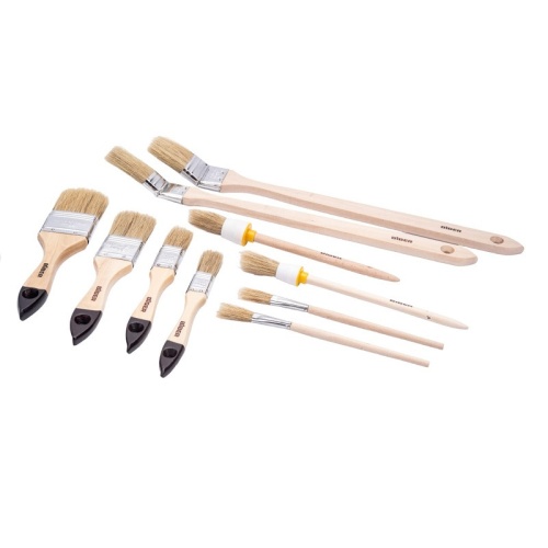 Набор кистей Biber 31404 флейцевые натуральная щетина 10 шт