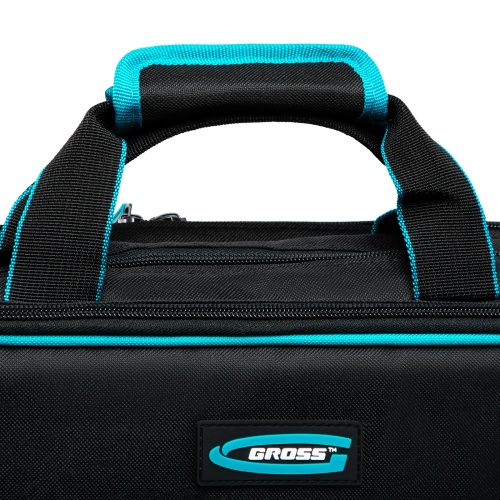 Сумка для инструмента Meister, 31 карман, отсек для ноутБука, наплечный ремень, 400 х 170 х 300 мм Gross фото 8