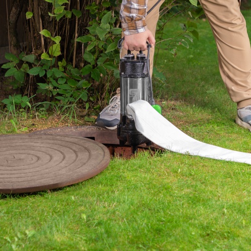 Фекальный насос СФН450, 450 Вт, напор 15 м, 21000 л/ч Сибртех фото 15