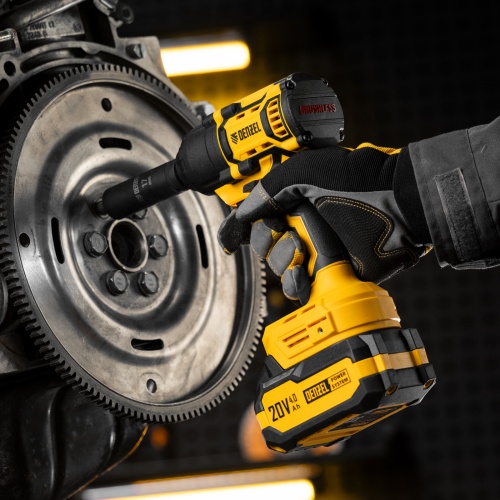 Гайковерт ударный аккумуляторный бесщет. CIWH-BL-20-500, Li-Ion, 20 В// Denzel фото 25 Гайковерт ударный аккумуляторный бесщет. CIWH-BL-20-500, Li-Ion, 20 В// Denzel фото 25