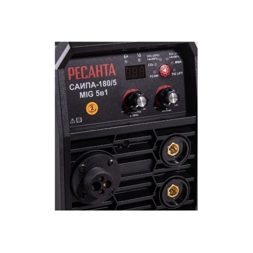 Сварочный полуавтомат Ресанта САИПА-180/5 MIG 5в1 65/190 фото 9 Сварочный полуавтомат Ресанта САИПА-180/5 MIG 5в1 65/190 фото 9