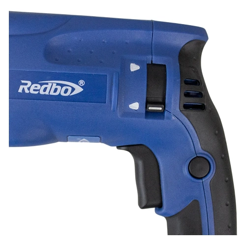Перфоратор электрический Redbo RHD-26/1150A (1150Вт., 26мм., три режима, 2.6Дж., 3 бура, пика, долот 39838 фото 7