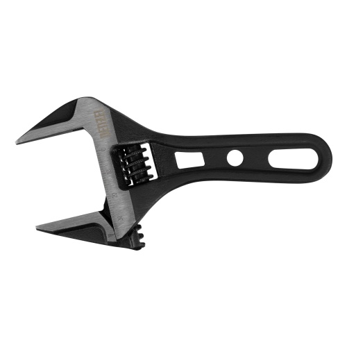 Ключ разводной 135 мм, CrV, кованый, укороченная рукоятка Denzel фото 3