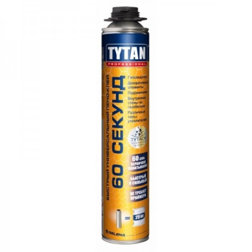 Титан 60 / Тytan professional 60 Секунд Быстрый Универсальный Пено-Клей