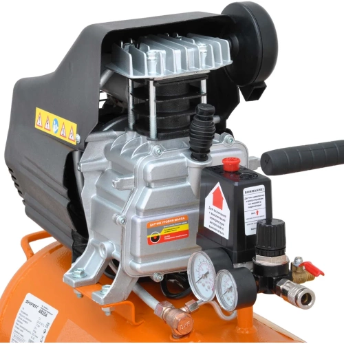 Воздушный компрессор SKIPER AR25A до 235 л/мин, 8 атм, 25 л, 230 В, 1.5 кВт 00-00011082 фото 4