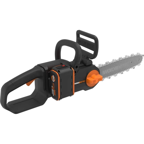 Пила аккумуляторная бесщеточная WORX 20В, 30см, 4 Ач х1, ЗУ 2А, коробка WG350E фото 5 Пила аккумуляторная бесщеточная WORX 20В, 30см, 4 Ач х1, ЗУ 2А, коробка WG350E фото 5