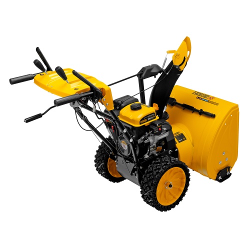Бензиновая снегоуборочная машина SBM 610S PRO, 212 cc, электростартер, фара, обогрев Denzel фото 3