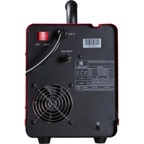 Сварочный полуавтомат FUBAG IRMIG 200 SYN PULSE LED (с горелкой 250А в комплекте) 646405 фото 8 Сварочный полуавтомат FUBAG IRMIG 200 SYN PULSE LED (с горелкой 250А в комплекте) 646405 фото 8