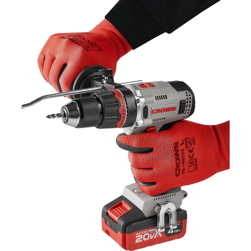 Аккумуляторный шуруповерт Crown bl CT21090HMX-4 BMC фото 9 Аккумуляторный шуруповерт Crown bl CT21090HMX-4 BMC фото 9